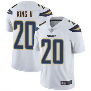 Los Angeles Chargers NFL Football Desmond King White Jersey Men Limited 20 Road Vapor Untouchable